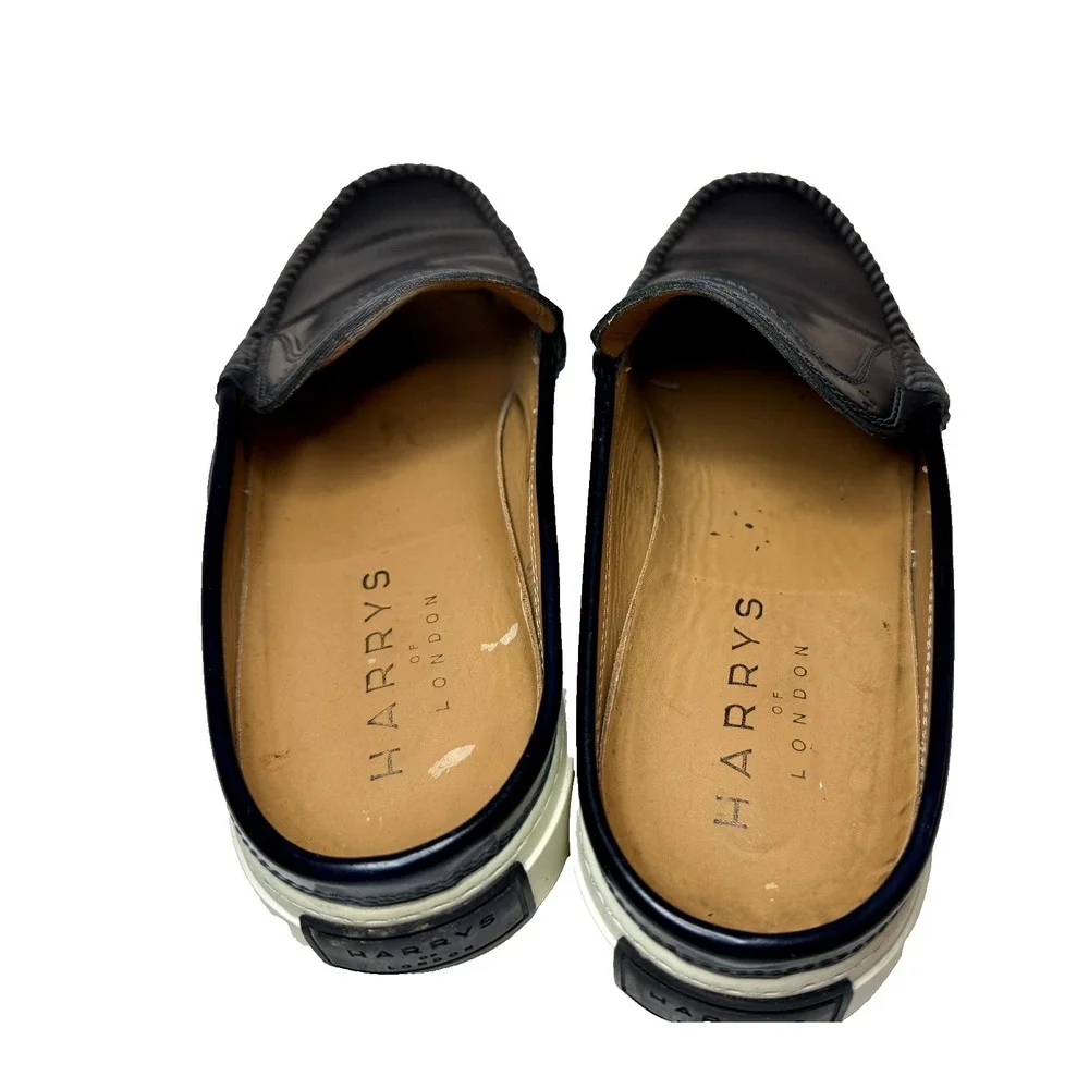 Harrys of London Men Loafer Slide Old Money Handmade Leather  display picture 3